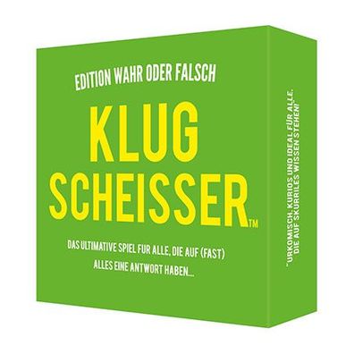 Klugscheisser - Wahr oder Falsch Edition