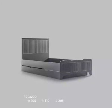 Modernes Möbel Design Kinderbetten Betten Bett schwarz