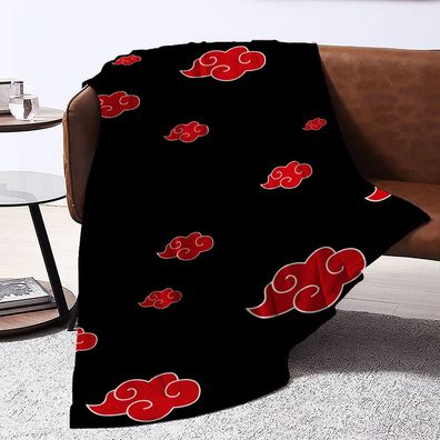 Anime Naruto Akatsuki Flannel Fleece Blanket Pain Nagato Itachi Decke Couch Quilt