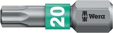 Wera 867/1 BTZ TORX® Bits, TX 20 x 25 mm