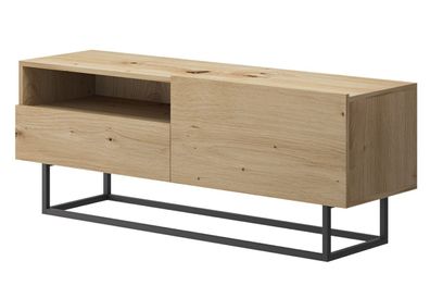 Furnlux TV-Lowboard/ Fernsehtisch ENJOY - Beige - 120 cm - Stil: Modern