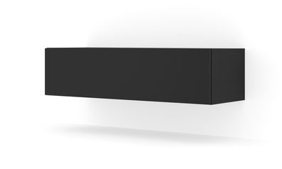 Furnlux TV-Lowboard/ Fernsehtisch BINGO - Schwarz - 120 cm - Stil: Modern