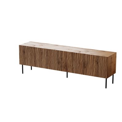 Furnlux TV-Lowboard/ Fernsehtisch JUNGLE - Beige - 190 cm - Stil: Modern