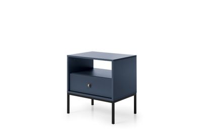 Furnlux Nachttisch MONO - Blau - 54 x 39 x 56 cm - Stil: Modern