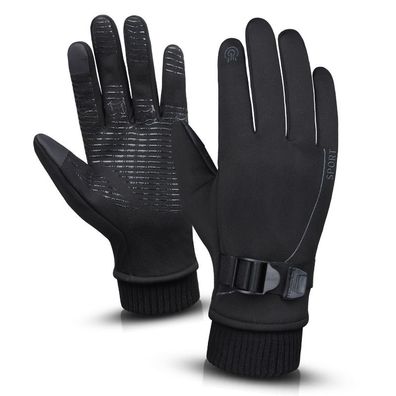 Fahrradhandschuhe Winterfleece warme Handschuhe