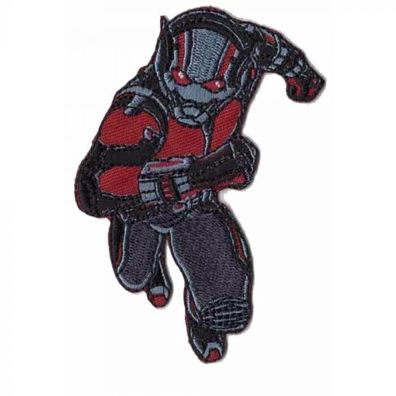HKM 33908 Ant-Man springend Bügelbild, Patch, Marvel Avengers, ca. 9,7 x 7,5 cm