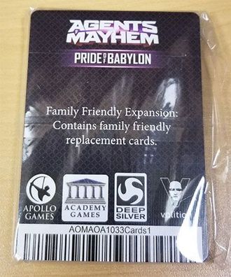 Agents of Mayhem: Pride of Babylon - Family Friendly Expansion