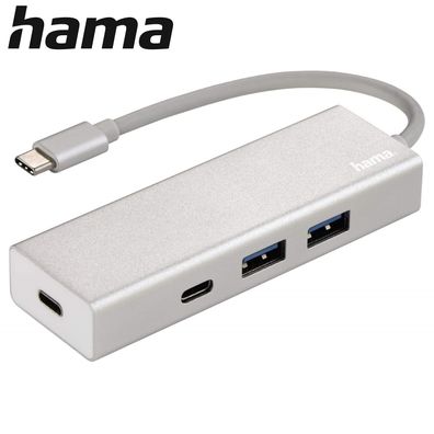 Hama 4-Port USB-C Superspeed Hub Multiport 2x USB-A 2x USB-C 5Gbps Mac Windows