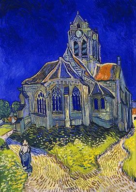 Vincent Van Gogh: Die Kirche von Auvers