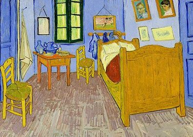 Vincent Van Gogh: Schlafzimmer in Arles