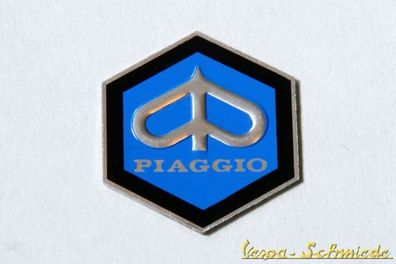 VESPA Emblem Piaggio Kaskade - 6-Eck / Groß - PX / PK / Automatica - Zum Kleben