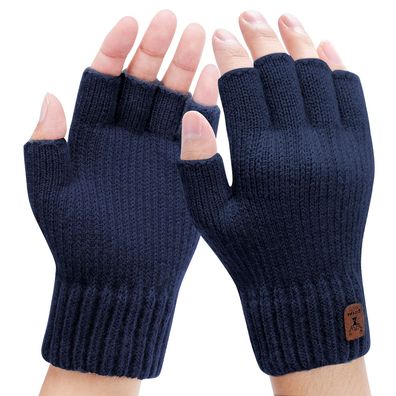 Warme Winterhandschuhe ohne Finger