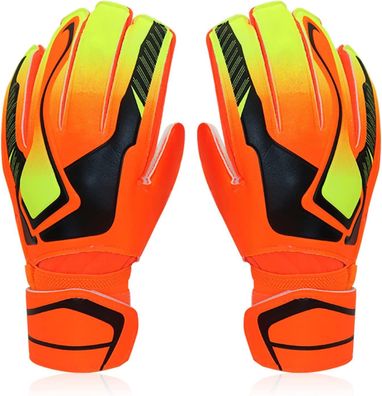 Torwarthandschuhe mit Fingerschutz Fußballhandschuhe mit Super Grip