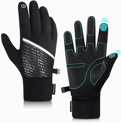 Winter winddichte wasserdichte rutschfeste Touchscreen-Handschuhe