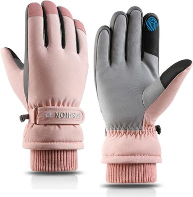 Handschuhe Warme Touchscreen-Handschuhe Wasserdichtes Winterskifahren