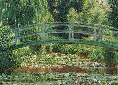 Die Japanische Fußbrücke, Monet