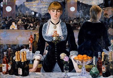 Eine Bar in den Folies-Bergère, Manet