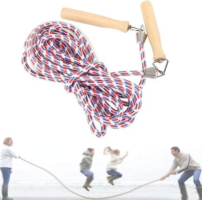 Sprungbereit: Das 5m lange Seilspringen für Fitness und Spaß