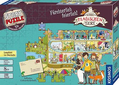 Story Puzzle - Die Schule der magischen Tiere - Fürchterlich feierlich!