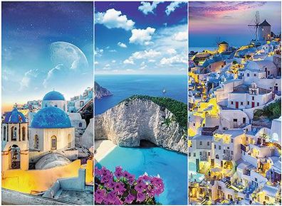 Griechische Ferien - Collage