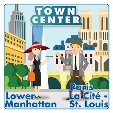 Town Center - Manhattan/ St. Louis Erweiterung (engl.)