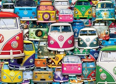 VW Bulli - Collage
