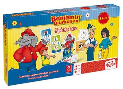 Benjamin Blümchen - Spielebox 3 in 1