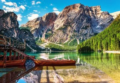 Bergsee in den Dolomiten