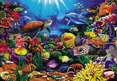 Tiere der Unterwasserwelt
