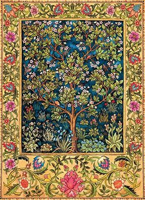 Lebensbaum Wandteppich von William Morris