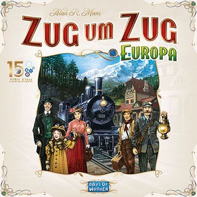 Zug um Zug Europa - 15 Jahre Edition