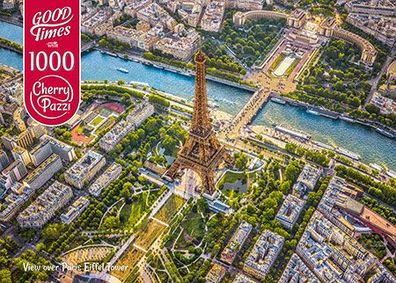 Blick auf den Pariser Eiffelturm