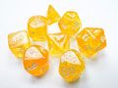 Borealis® Polyhedral Canary/ white Luminary™ 7-Die Set