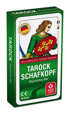 Schafkopf/ Tarock, Bayerisches Bild (Faltschachtel)