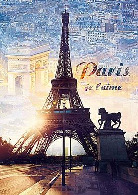 Paris in der Dämmerung