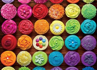 Cupcake Regenbogen