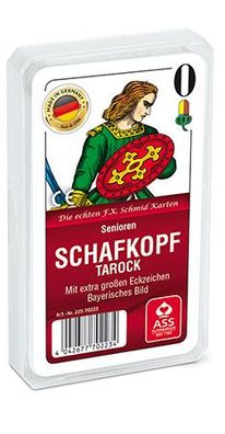 Senioren - Schafkopf/ Tarock, Bayerisches Bild (Kunststoffetui)