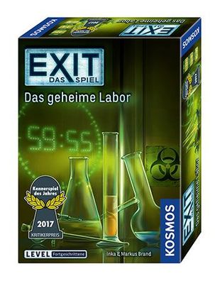 EXIT - Das Spiel - Das geheime Labor (Kennerspiel des Jahres 2017)