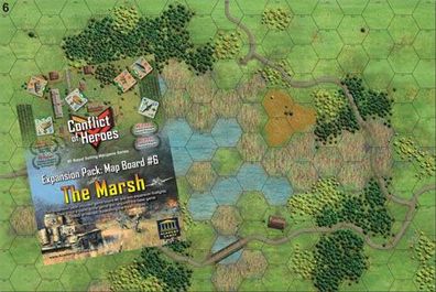 Conflict of Heroes - The Marsh 3. Edition Erweiterung (engl.)