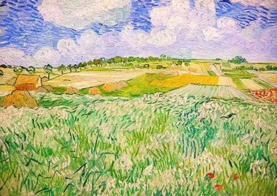 Vincent Van Gogh: Ebene bei Auvers