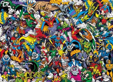 Das unmögliche Puzzle - DC Comic Charaktere