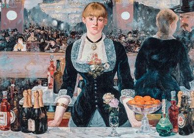 Manet - Bar in den Folies Bergères