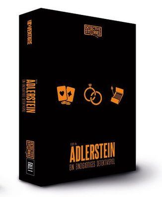 Detective Stories - Fall 1: Das Feuer in Adlerstein - Detektivspiel für zu Hause