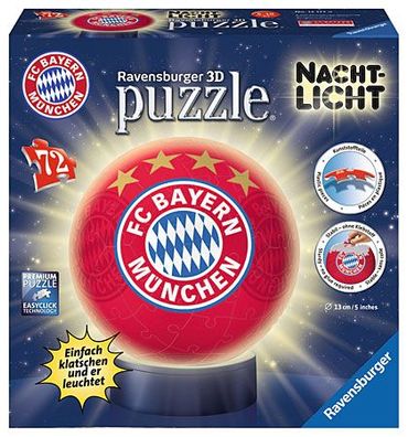 3D Nachtlicht - FC Bayern München