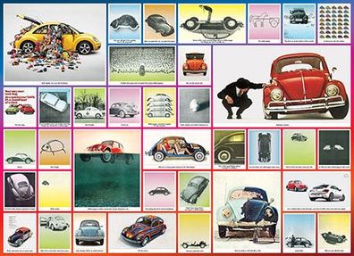 VW-Käfer - Collage