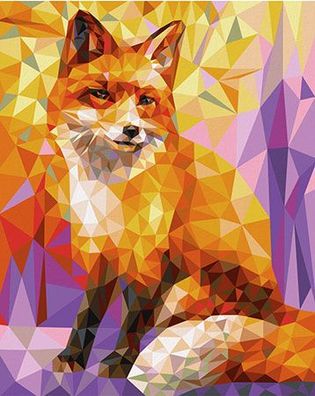 Polygon Art - Fuchs