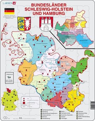 Bundesländer Schleswig-Holstein und Hamburg