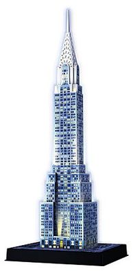 3D Bauwerke - Chrysler Building bei Nacht