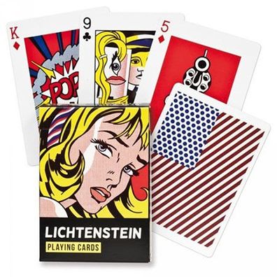 Spielkarten - Roy Lichtenstein