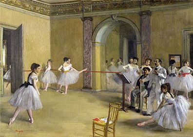 Ballettsaal der Oper - Edgard Degas